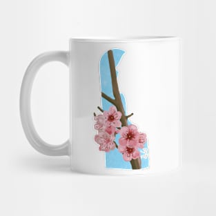 Delaware Peach Blossom Mug